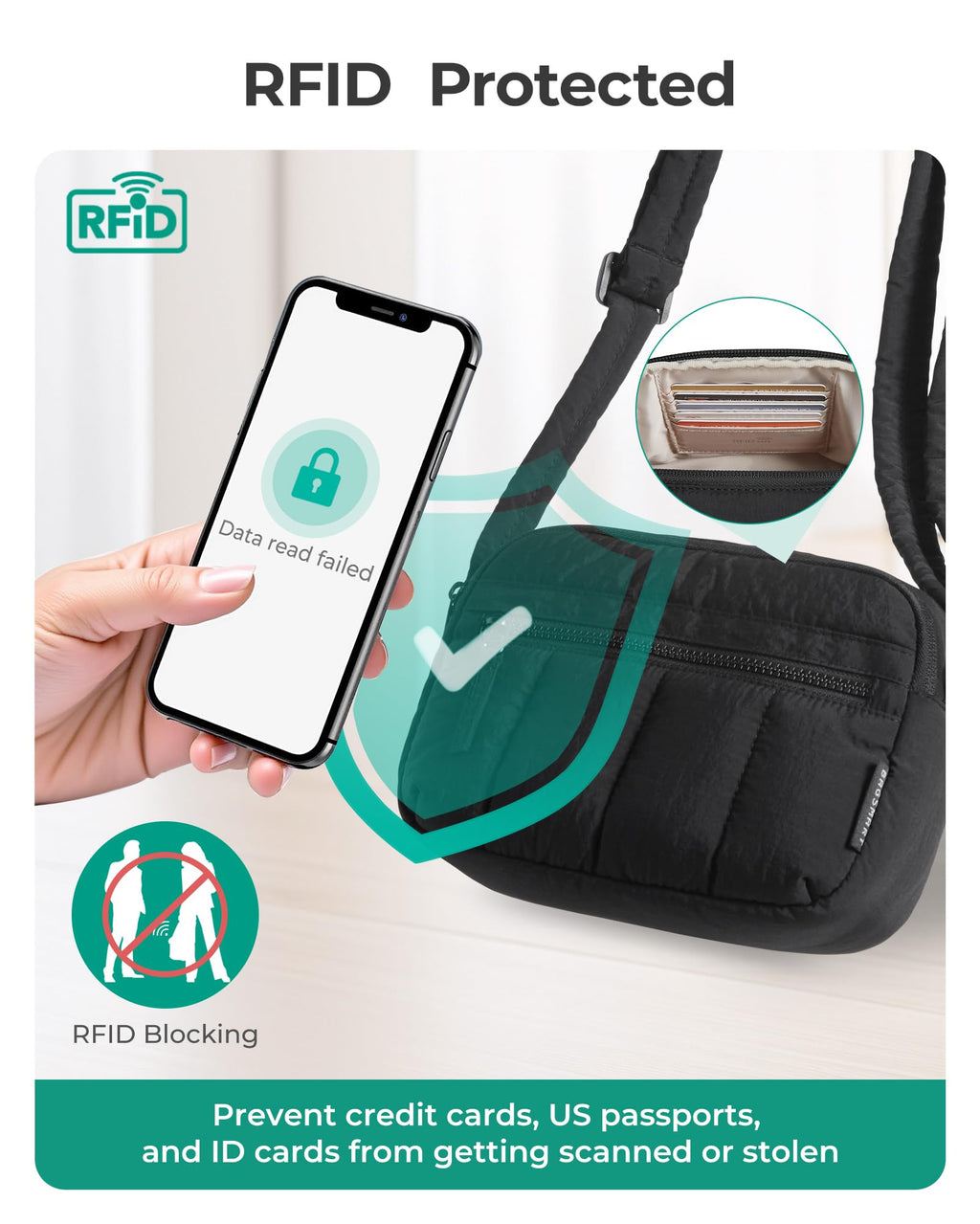 【NEW IN】BAGSMART Small Quilted Crossbody Bags for Women Lightweight Mini Crossbody Purses Tote Handbags for Daily Use Travel